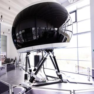 Example image of our identical simulator in Berlin